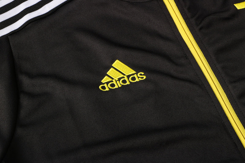KIT PASSEIO - JUVENTUS - PRETO, AMARELO E BRANCO