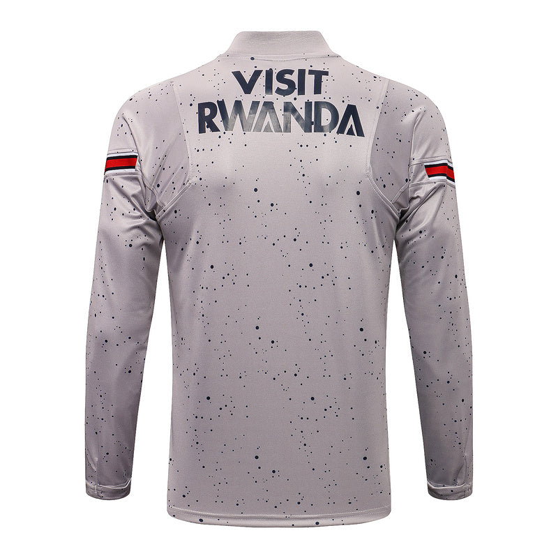 KIT PRÉ JOGO - PARIS SAINT GERMAIN (PSG) - CINZA, PRETO E AZUL