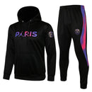 KIT MOLETOM - PARIS SAINT GERMAIN (PSG) - PRETO, ROXO E ROSA