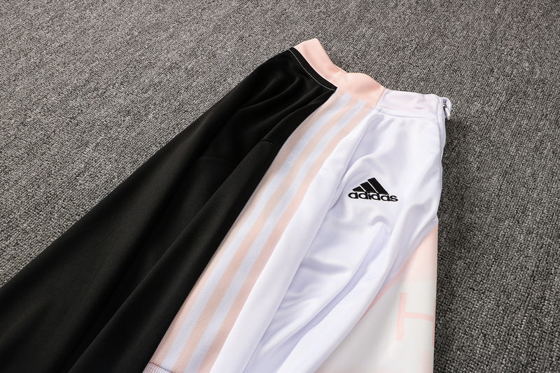 KIT PRÉ JOGO - JUVENTUS - BRANCO, ROSA E PRETO