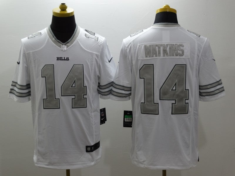 CAMISA BUFFALO BILLS - NFL - BRANCO E PRATA