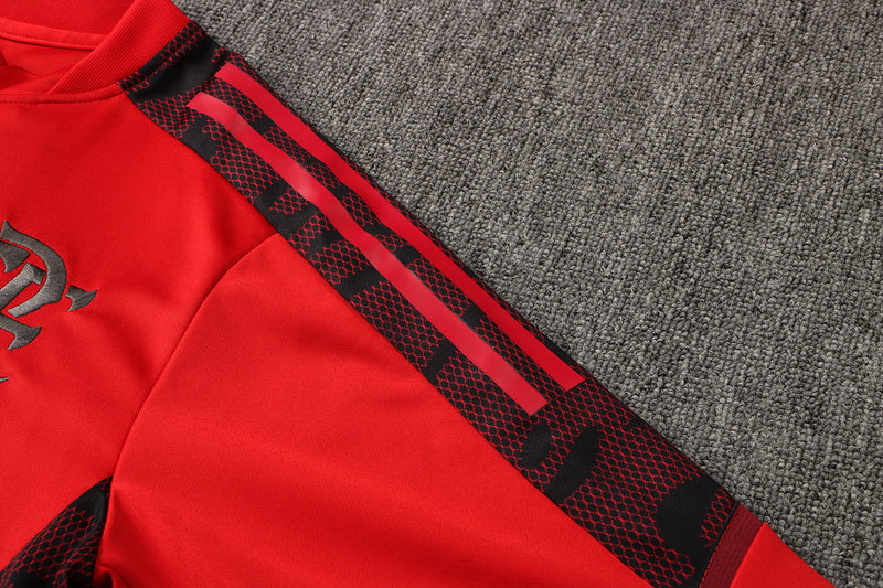 KIT PRÉ JOGO - FLAMENGO - VERMELHO E PRETO
