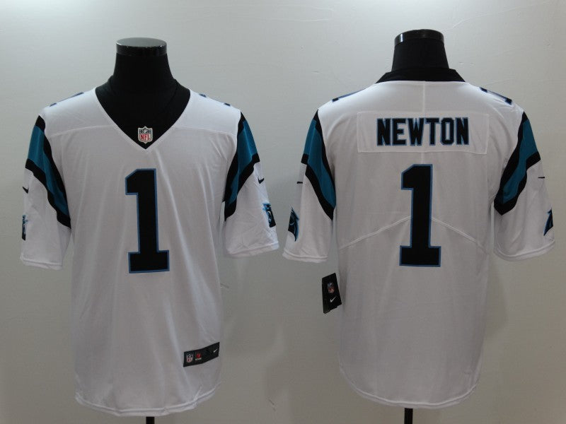 CAMISA CAROLINA PANTHERS - NFL -  BRANCO, AZUL E PRETO