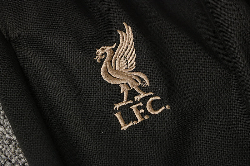 KIT PASSEIO - TOTTENHAM - PRETO E DOURADO