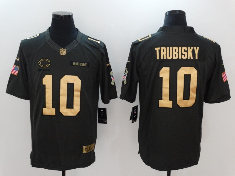 CAMISA CHICAGO BEARS - NFL - PRETO E DOURADO