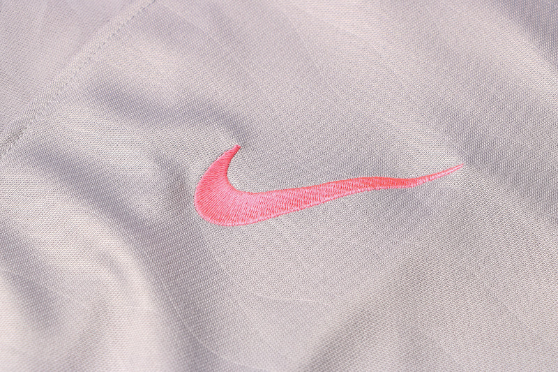 KIT PRÉ JOGO - PARIS SAINT GERMAIN (PSG) - BRANCO, PRETO E ROSA