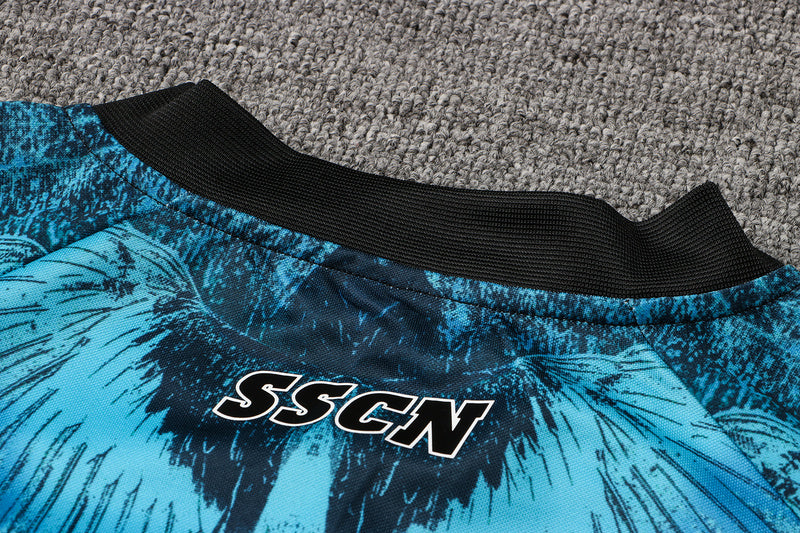 KIT PASSEIO - CALCIO NAPOLI -  PRETO E AZUL
