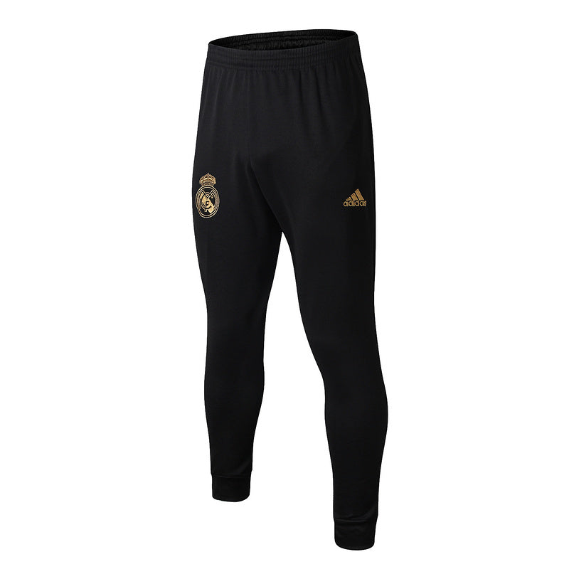 KIT PASSEIO COM CAPUZ - REAL MADRID - BRANCO, PRETO E DOURADO