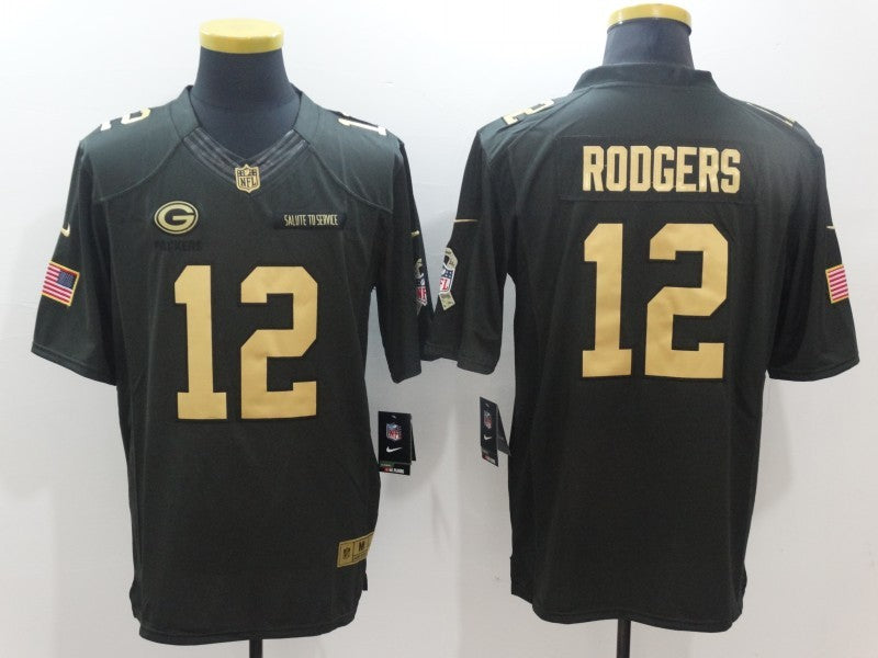 CAMISA GREEN BAY PACKERS - NFL - PRETO E AMARELO