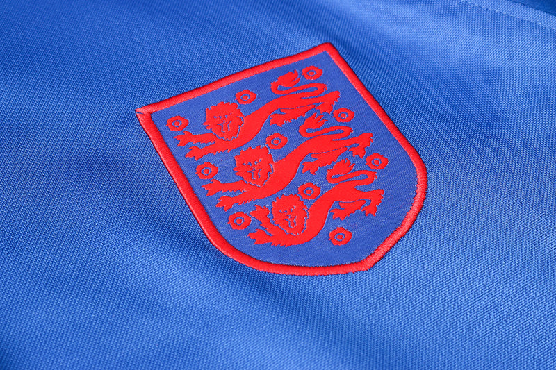 KIT PRÉ JOGO - INGLATERRA -  AZUL CLARO, VERMELHO E AZUL ESCURO