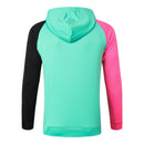 KIT PASSEIO COM CAPUZ - BARCELONA - VERDE, ROSA E PRETO