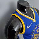 CAMISA GOLDEN STATE WARRIORS - AZUL COM NIKE BRILHANTE - ICON EDITION 75TH ANNIVERSARY - 2021/ 2022