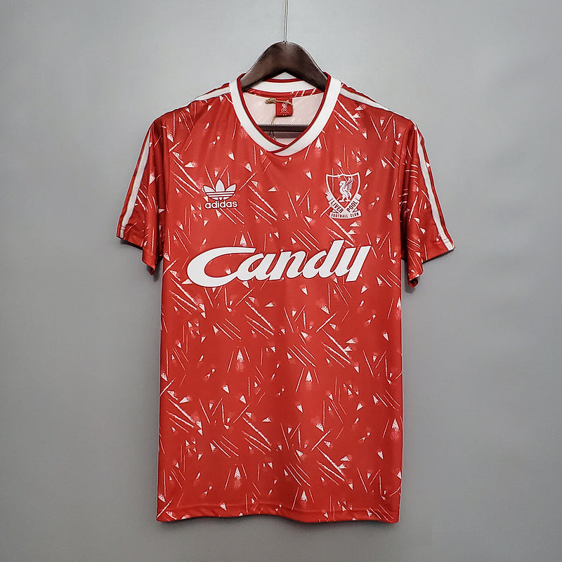 CAMISA LIVERPOOOL - RETRÔ - TORCEDOR - 1989