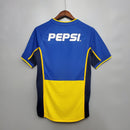 CAMISA BOCA JUNIORS - RETRÔ - TORCEDOR - 2002