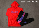 KIT MOLETOM - PARIS SAINT GERMAIN (PSG) - VERMELHO, ROXO E ROSA