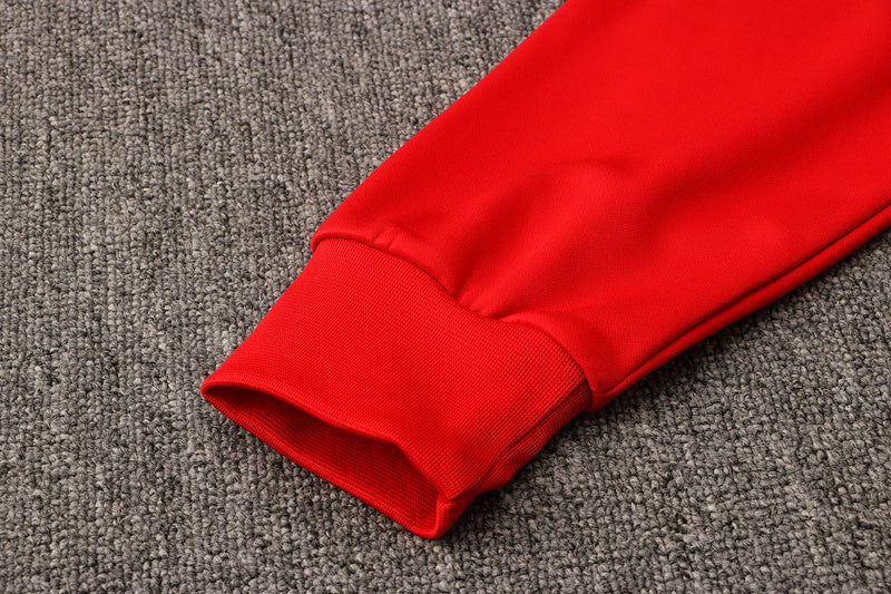 KIT PASSEIO COM CAPUZ - PARIS SAINT GERMAIN (PSG) - VERMELHO, ROXO E ROSA