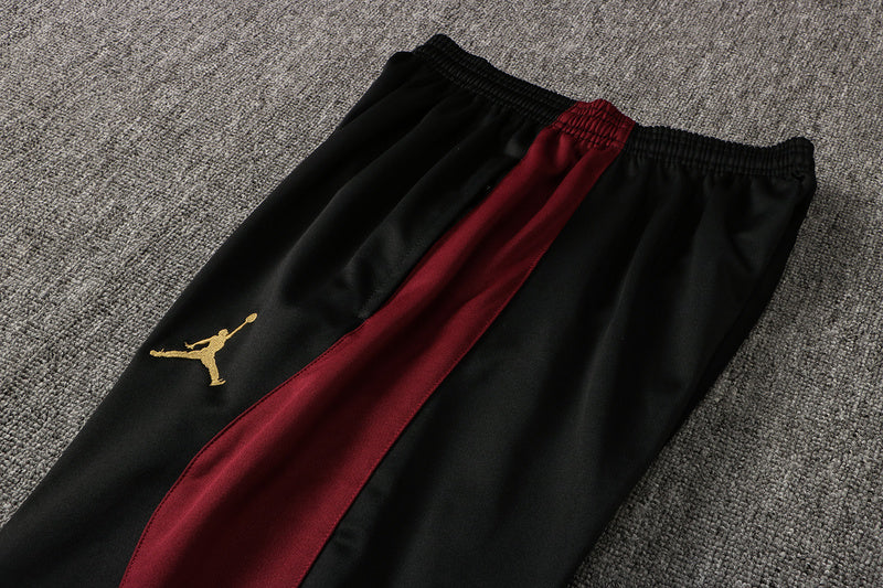 KIT PASSEIO COM CAPUZ - PARIS SAINT GERMAIN (PSG) - PRETO E BRANCO