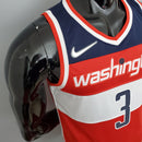 CAMISA WASHINGTON WIZARDS - 75TH ANNIVERSARY - VERMELHA - ICON EDITION - 2021
