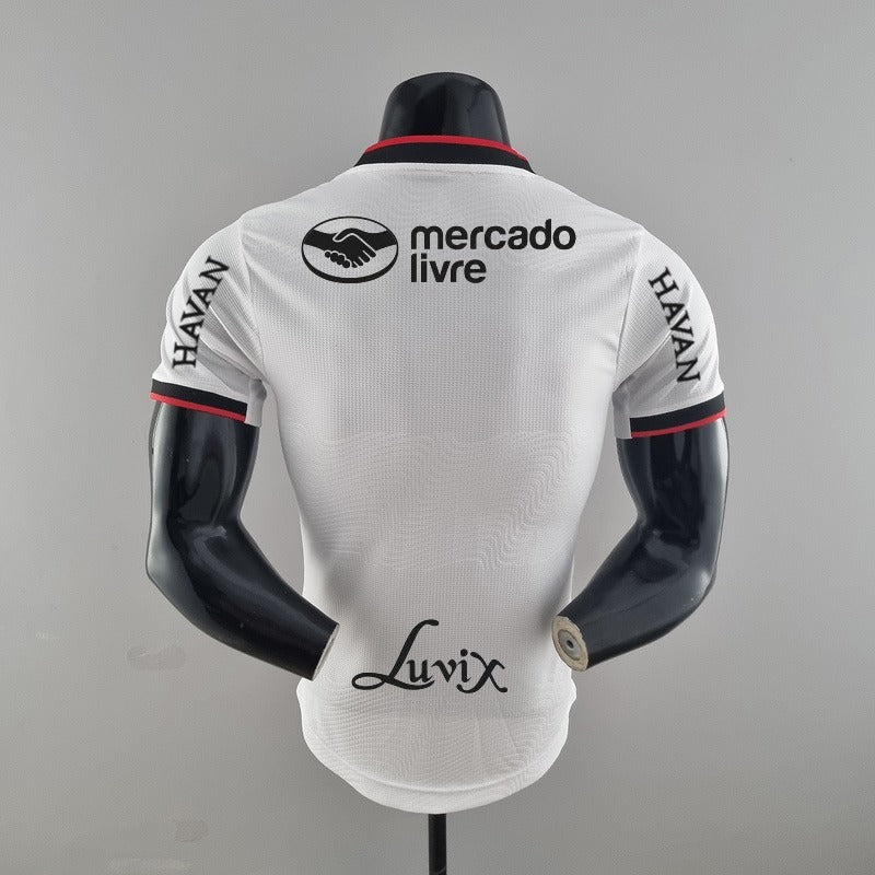 CAMISA FLAMENGO - FORA / AWAY - TODOS OS PATROCÍNIOS - JOGADOR - 22/23