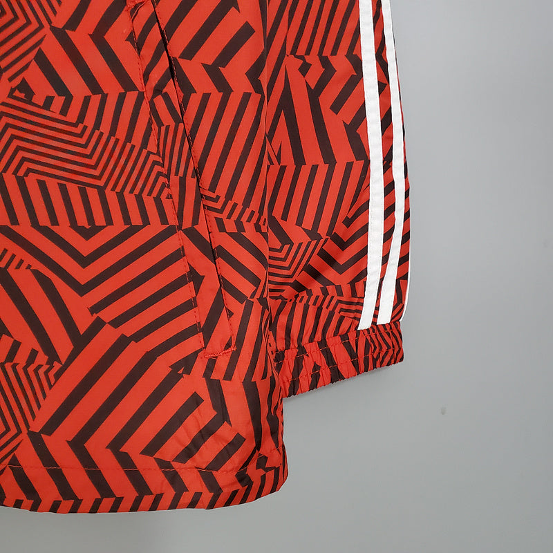 CORTA VENTO - FLAMENGO - VERMELHO E PRETO
