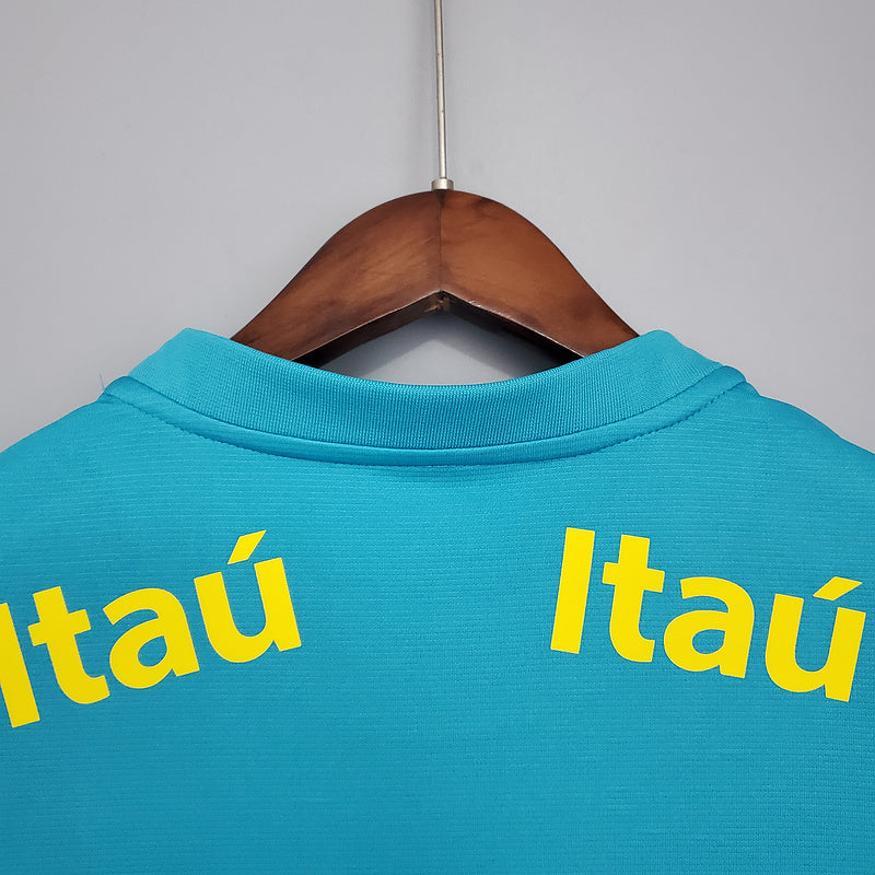 CAMISA BRASIL - TREINO - AZUL - TORCEDOR - 21/22