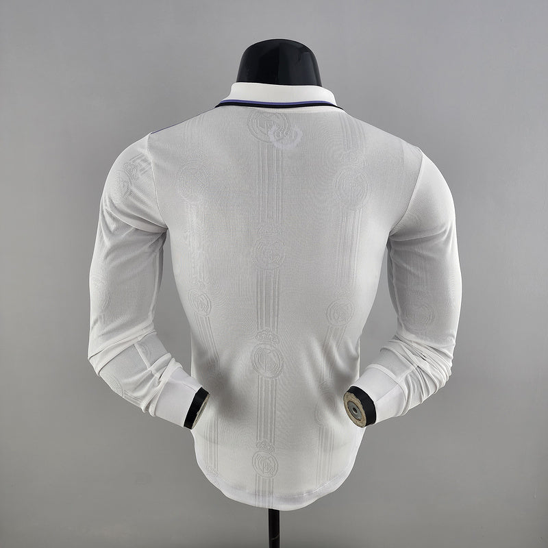 CAMISA REAL MADRID - MANGA LONGA -  CASA/ HOME - JOGADOR 22/23