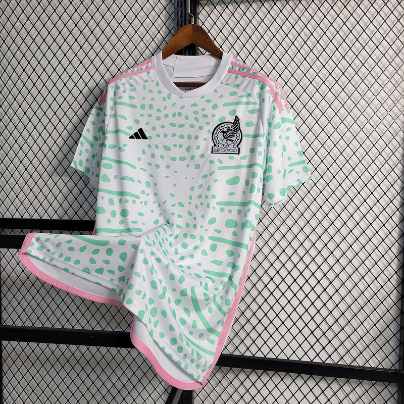 CAMISA MEXICO - BRANCA - TORCEDOR - 23/24