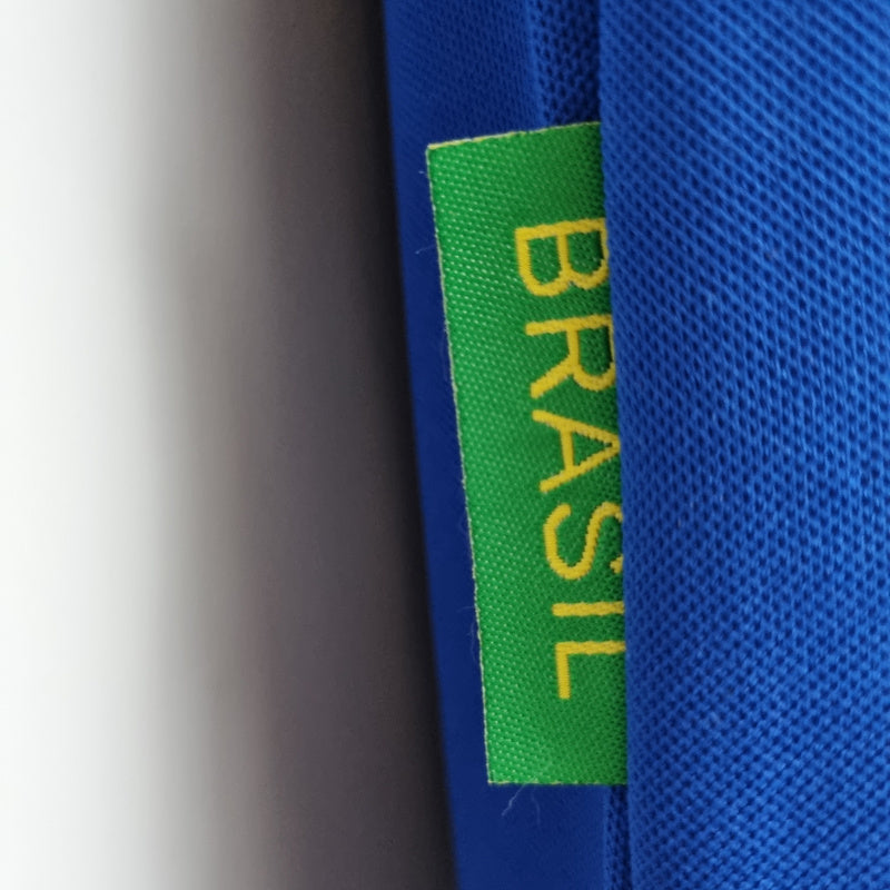 CAMISA BRASIL - RETRÔ - FORA/ AWAY - TORCEDOR - 1998