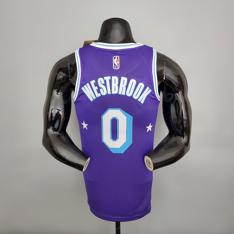 CAMISA LAKERS - ROXA - 75TH ANNIVERSARY CITY EDITION - 2021/ 2022