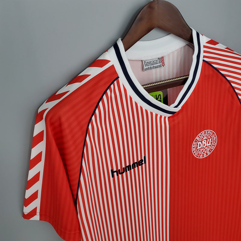 CAMISA DINAMARCA - RETRÔ - TORCEDOR - 1986