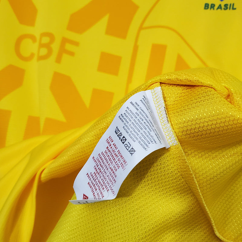 CAMISA BRASIL - RETRÔ - CASA/ HOME - TORCEDOR - 1993/ 1994