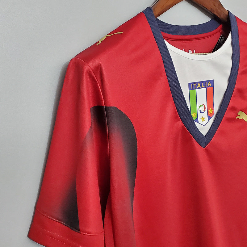 CAMISA ITÁLIA - RETRÔ - TORCEDOR - 2006