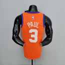 CAMISA PHOENIX SUNS - LARANJA COM JORDAN BRILHANTE - CITY EDITION 75TH ANNIVERSARY - 2022
