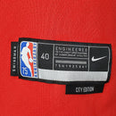 CAMISA CHICAGO BULLS - VERMELHA COM NIKE BRILHANTE - CITY EDITION 75TH ANNIVERSARY - 2022