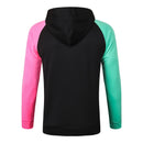 KIT PASSEIO COM CAPUZ - BARCELONA - PRETO, VERDE E ROSA