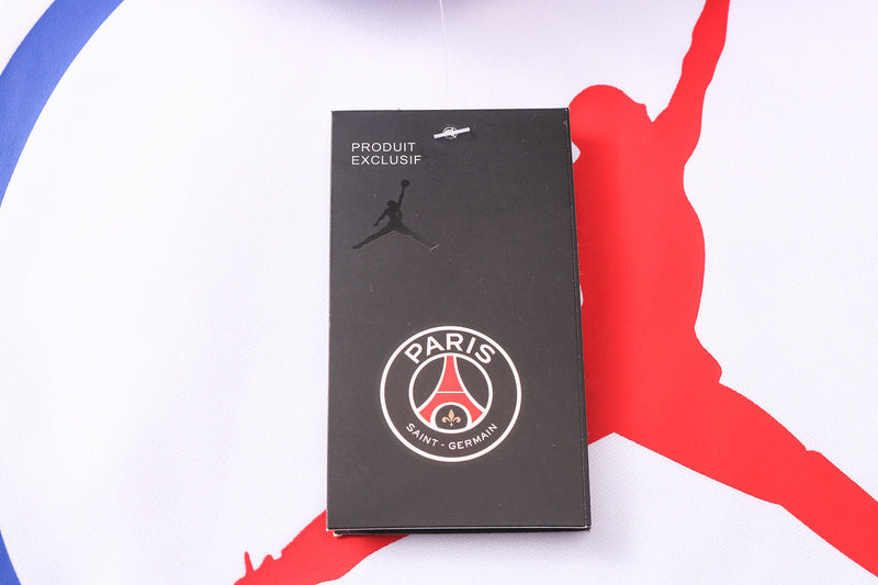 KIT MOLETOM - PARIS SAINT GERMAIN (PSG) - BRANCO