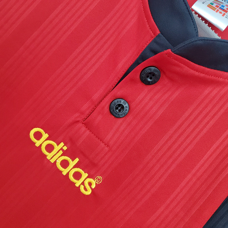 CAMISA ESPANHA - RETRÔ - TORCEDOR - 1998