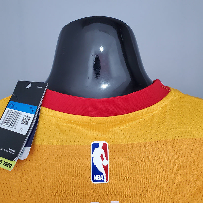 CAMISA UTAH JAZZ - CITY EDITION - LARANJA DEGRADÊ