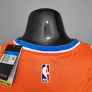 CAMISA OKLAHOMA CITY THUNDER - TEMPORADA 21/22 - LARANJA LISTRADA