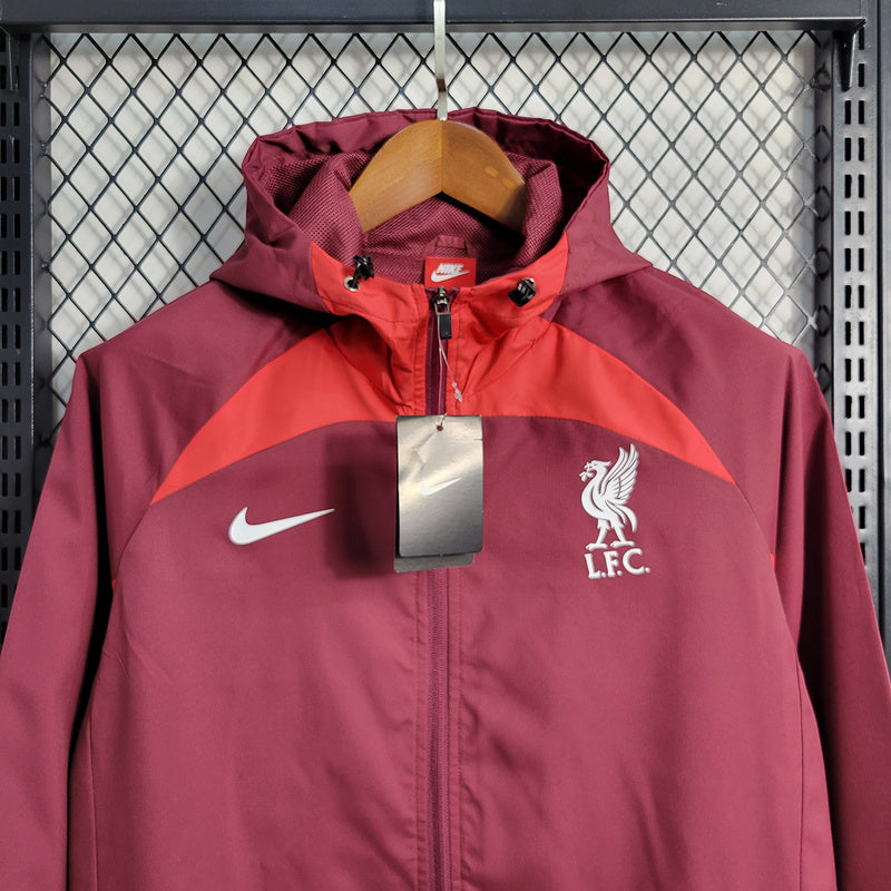 CORTA VENTO - LIVERPOOL - VERMELHO
