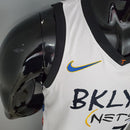 CAMISA BROOKLYN NETS - BRANCA EDIÇÃO GRAFITE -2021/ 2022