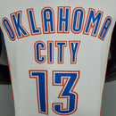 CAMISA OKLAHOMA CITY THUNDER - TEMPORADA 21/22 - BRANCA