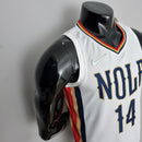 CAMISA NEW ORLEANS PELICANS - BRANCA COM NIKE BRILHANTE - CITY EDITION 75TH ANNIVERSARY - 2021/ 2022