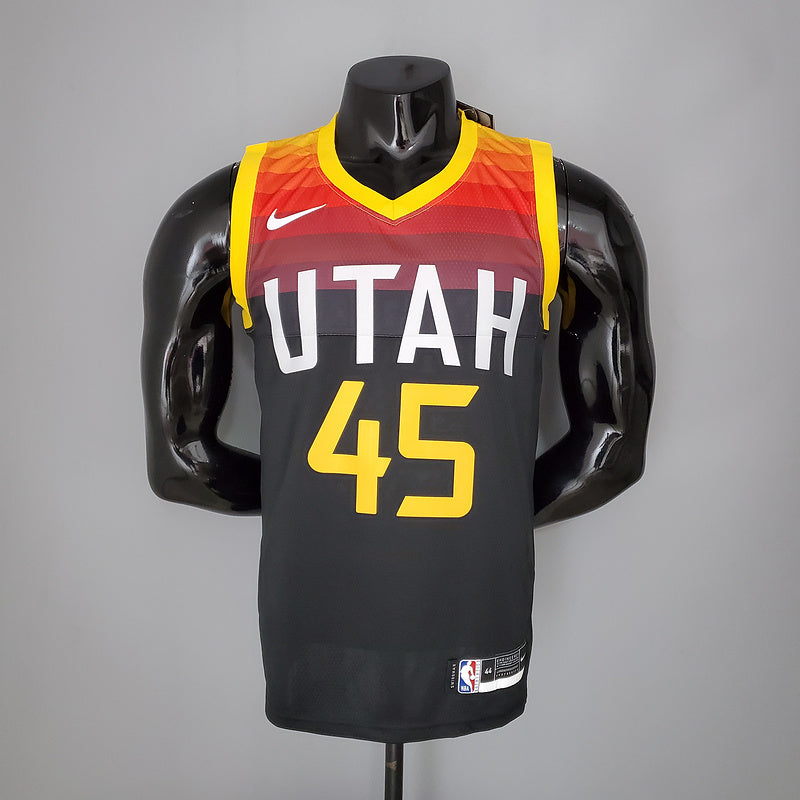 CAMISA UTAH JAZZ - CITY EDITION - PRETA