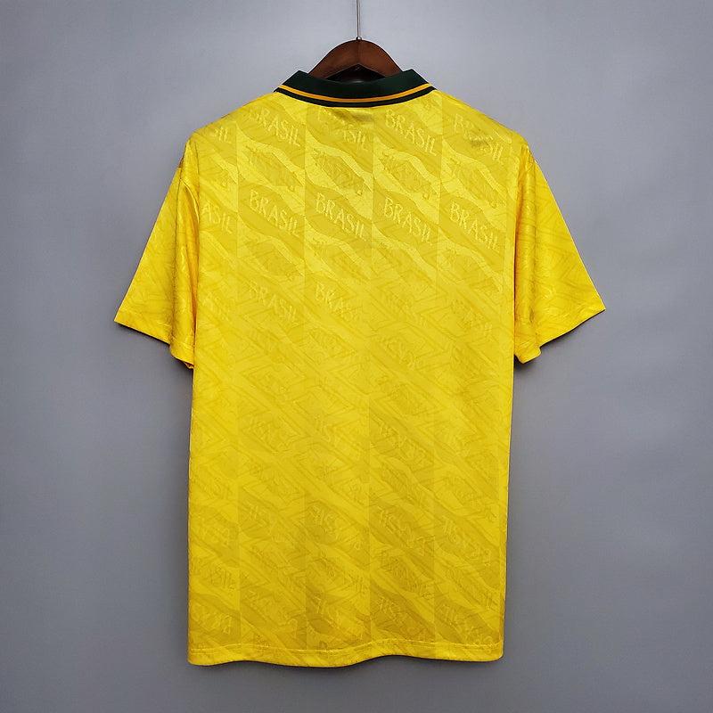 CAMISA BRASIL - RETRÔ - TORCEDOR - 1991