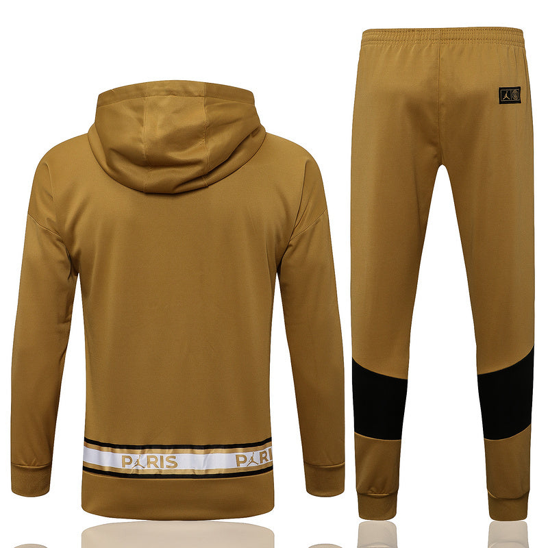 KIT MOLETOM - PARIS SAINT GERMAIN (PSG) - DOURADO
