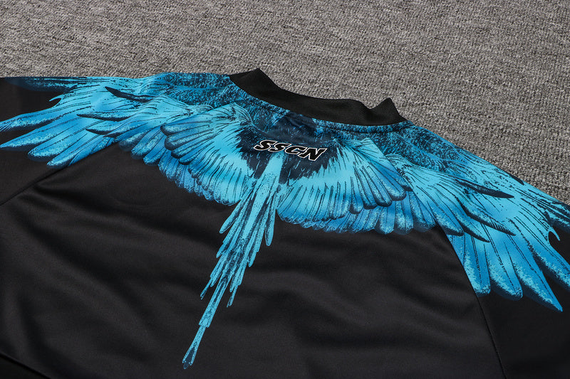 KIT PASSEIO - CALCIO NAPOLI -  PRETO E AZUL