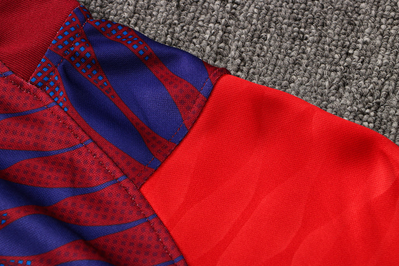 KIT PRÉ JOGO - BARCELONA - VEREMELHO, AZUL E BRANCO