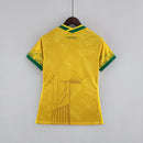 CAMISA BRASIL - CONCEITO - AMARELA CRISTO REDENTOR - FEMININO - 22/ 23