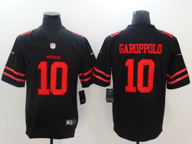 CAMISA SAN FRANCISCO 49ERS - NFL - PRETO E VERMELHO